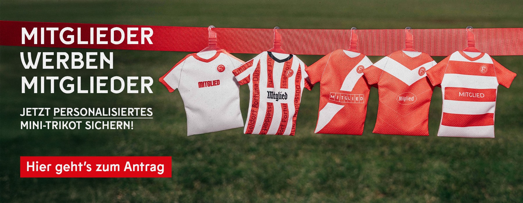 Grafik: Mitglieder werben Mitglieder inklusive Button: Hier geht es zum Antrag