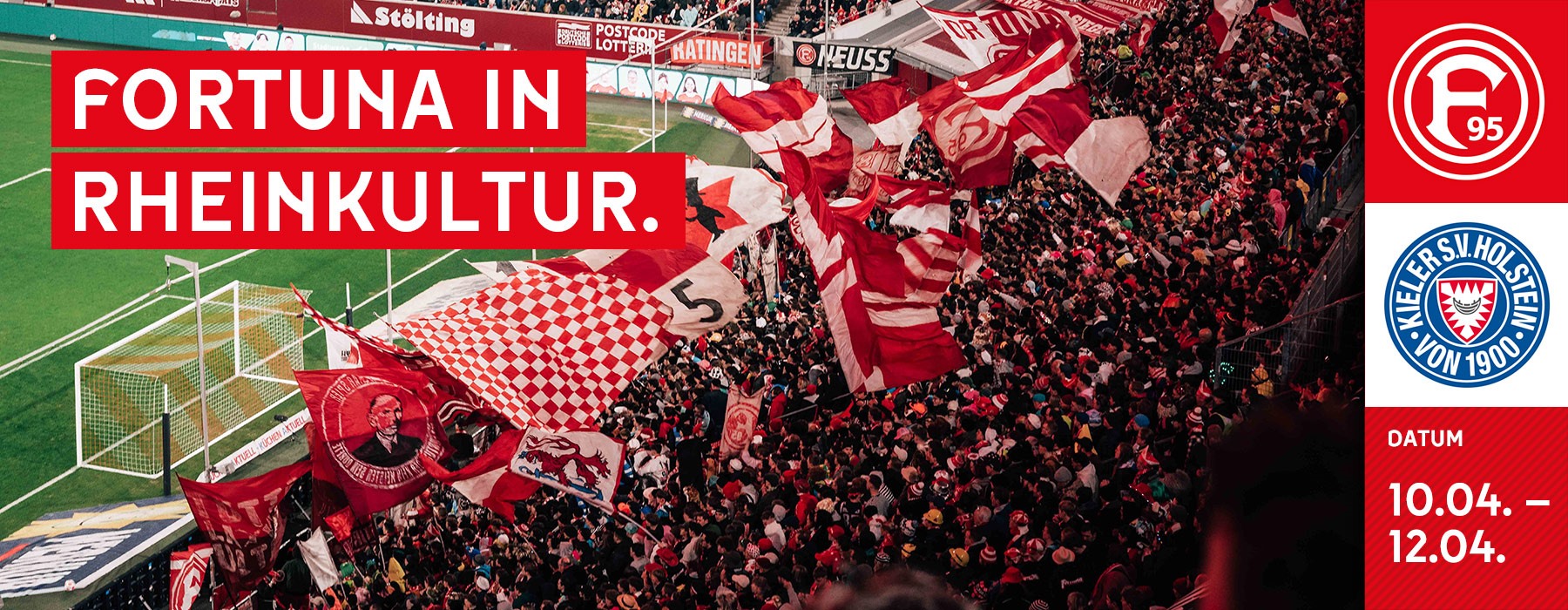 Fortuna in Rheinkultur: F95 gegen Holstein Kiel, 10.04.-12.04.